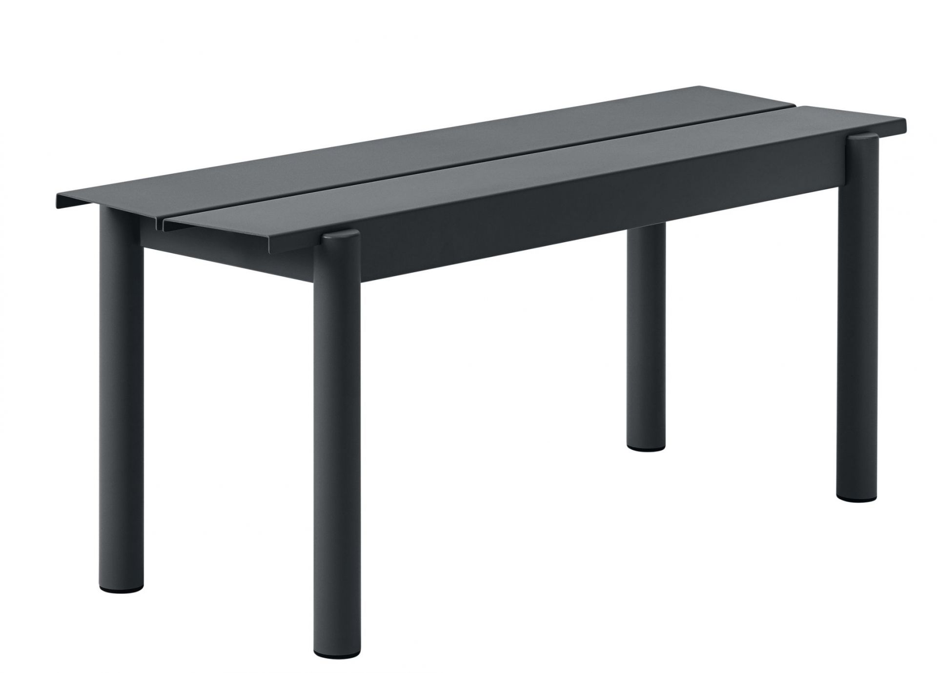 Linear Steel Bench Outdoor Bank 110x34 cm Muuto